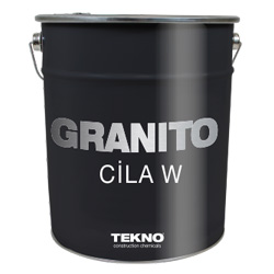 Granito Cila W Su Bazlı, Akrilik Esaslı, Şeffaf Cila